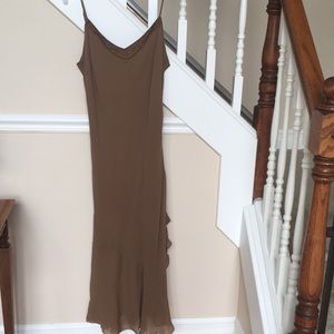 Silk Long Dress